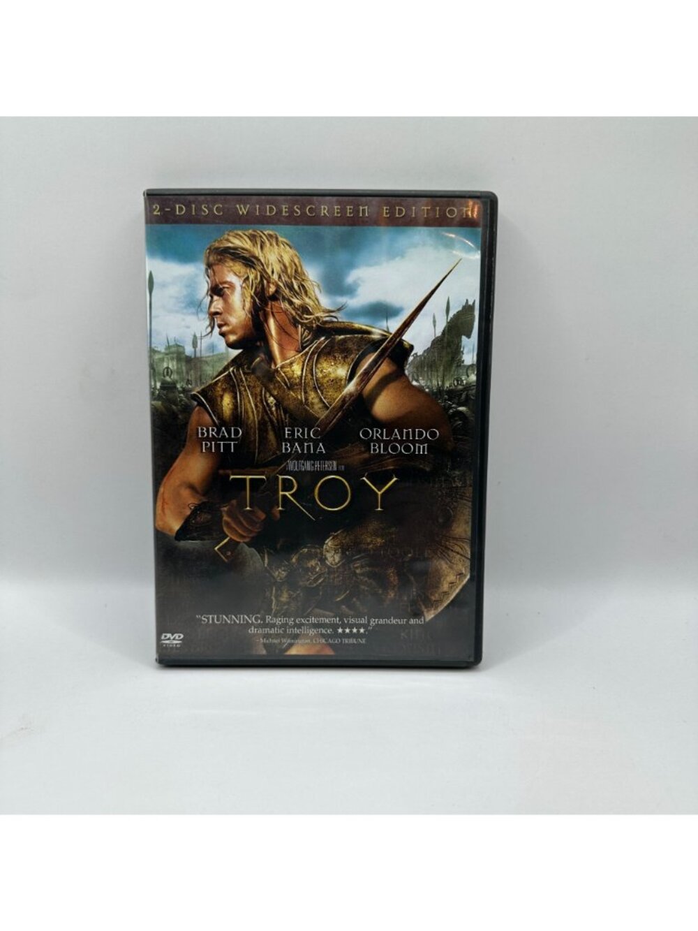Troy DVD 2004 2 Disc Widescreen Edition Brad Pitt Eric Bana Orlando Bloom Warner